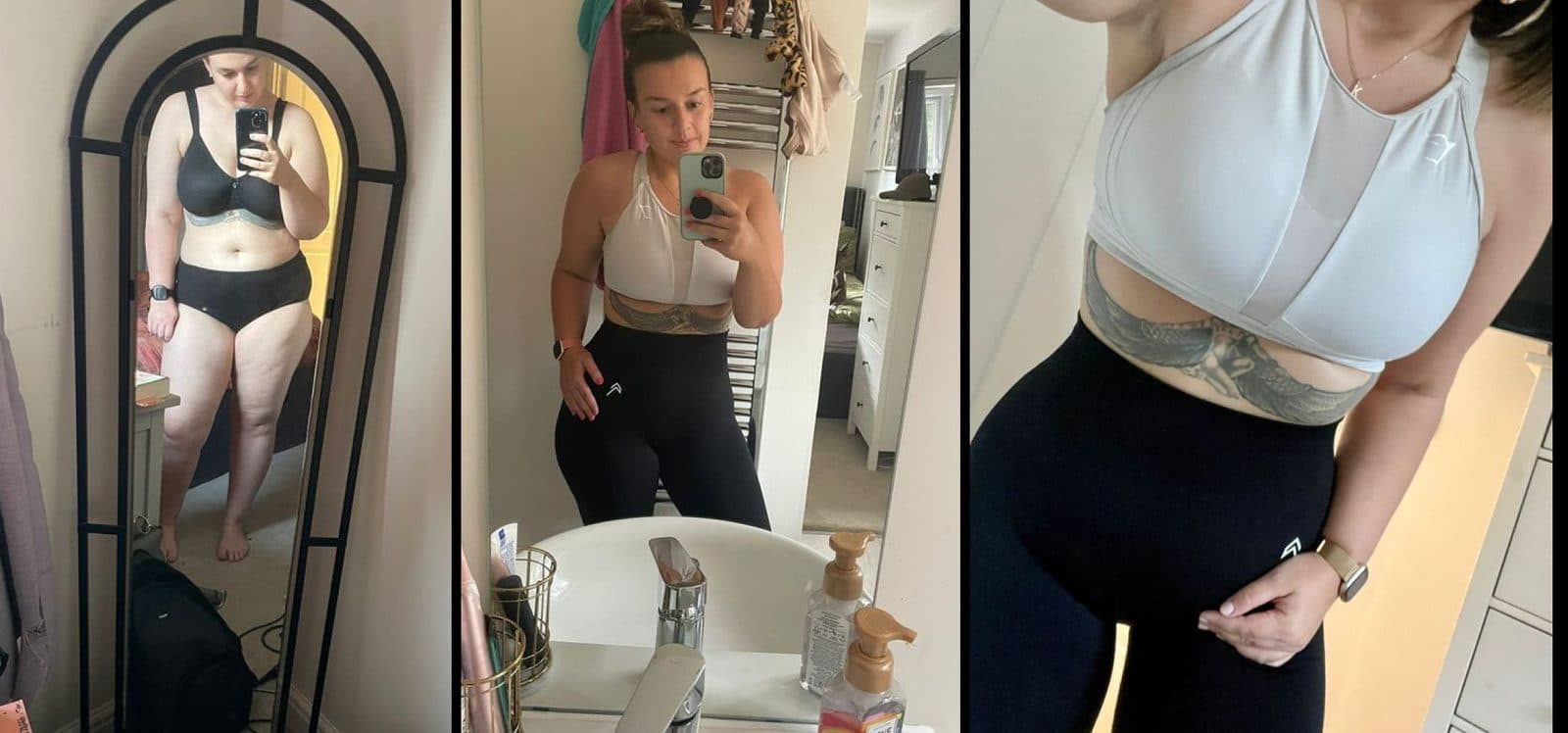 Katy's before and after progress with RR Strength